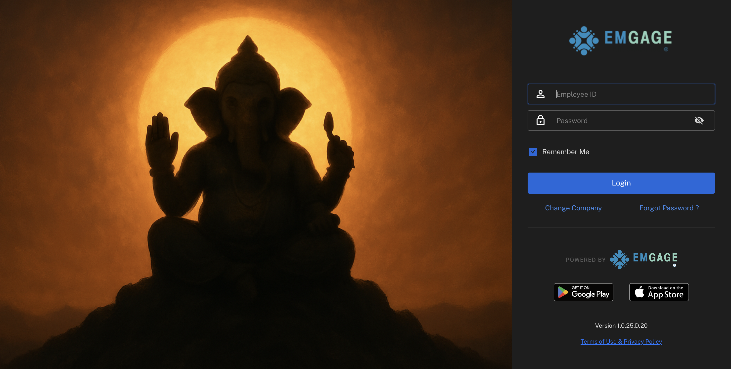 Login Page Configuration