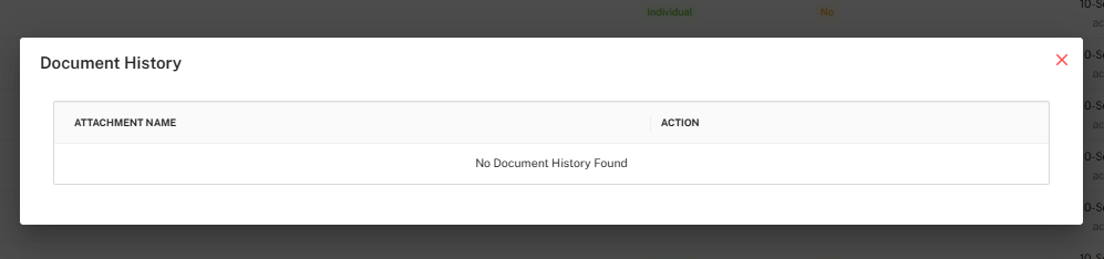 Document History Placeholder