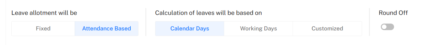 Leave Allotment