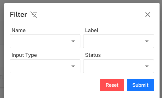 Custom Property Filter Placeholder