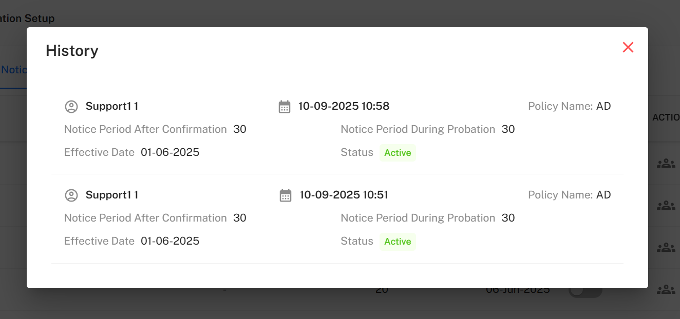 History Button Screenshot